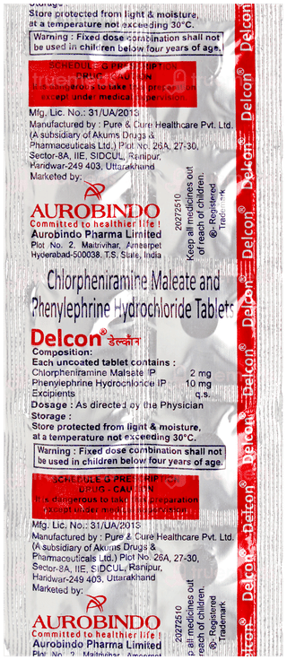 Delcon Tablet 10